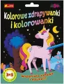 Zdrapywanki&kolorowanki Jednorożec i przyjac. 3+3 - tantis.pl