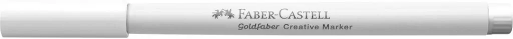 Pisak kreaktwny biały (5szt) FABER CASTELL - tantis.pl