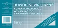 Dowód wewnętrzny Korekta przychodu... V-75 - tantis.pl