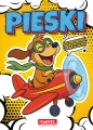 Kolorowanka komiksowa Pieski z naklejkami - tantis.pl