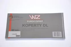 Wz Eurocopert. Koperta DL samoprzylepna, 50 sztuk