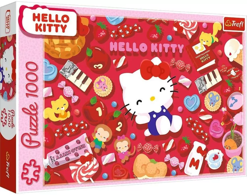Puzzle 1000 Hello Kitty TREFL - tantis.pl
