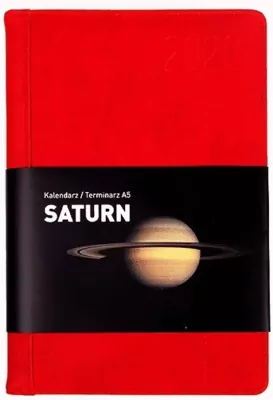 KALENDARZ KSIAZ A5 OPR TW DZIENNY SATURN CZE OPS