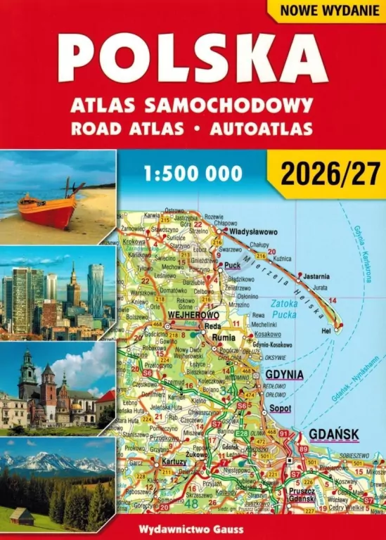 Polska. Atlas samochodowy 1:500 000 - tantis.pl