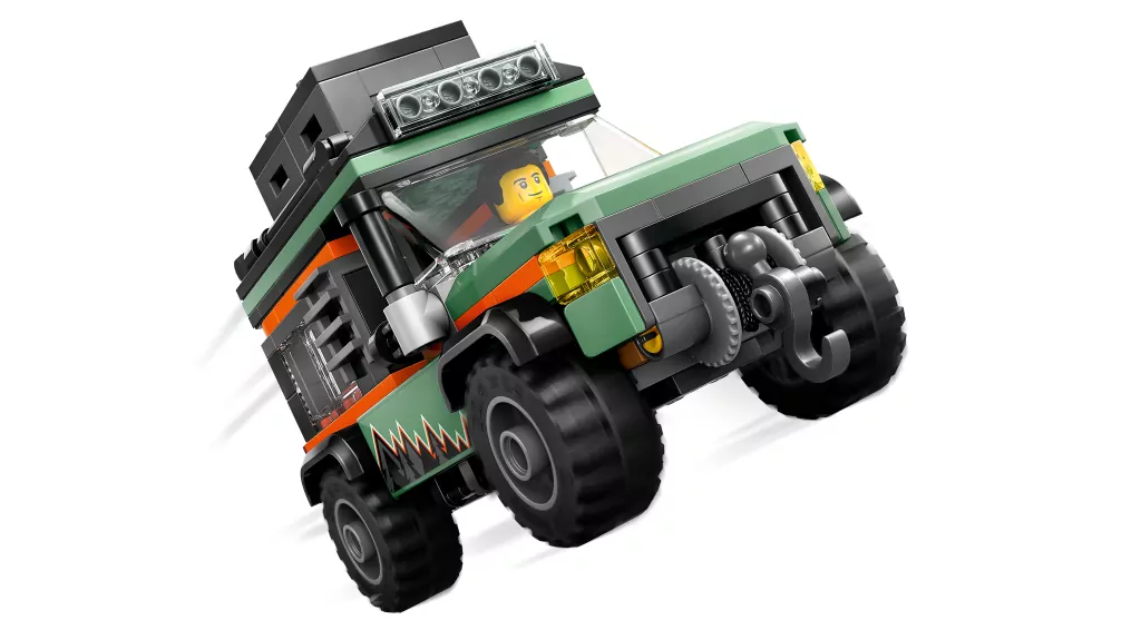 LEGO® City. Górska ciężarówka terenowa 4x4 60447 - tantis.pl