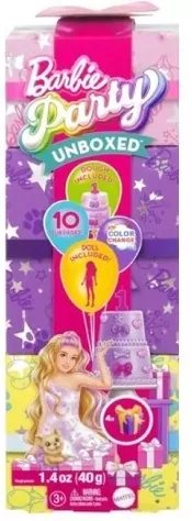 Barbie Party lalka z niespodziankami JFG70 /3 - tantis.pl