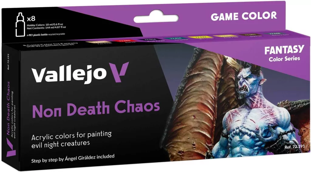 Vallejo: 72.191 - Game Color - Non Death Chaos (8 x 18 ml) - tantis.pl