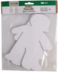 Zestaw kształtów kartonowych