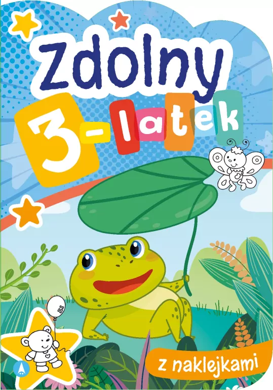 Zdolny 3-latek z naklejkami - tantis.pl