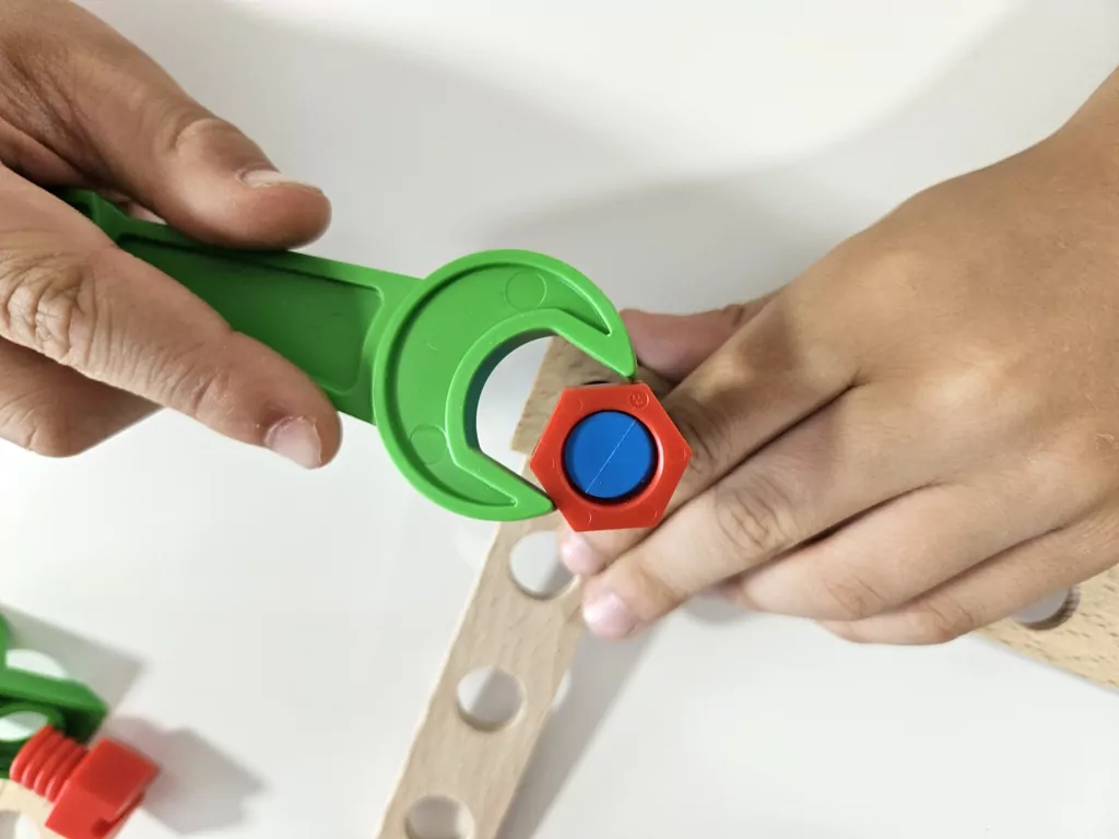 Mały konstruktor Junior. 125 elementów - tantis.pl