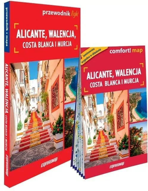 Alicante, Walencja.. light: przewodnik + mapa - tantis.pl
