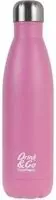 Bidon termiczny metalowy Coolpack Pastel róż - tantis.pl