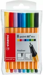 Cienkopis Point Mini. 8 kolorów