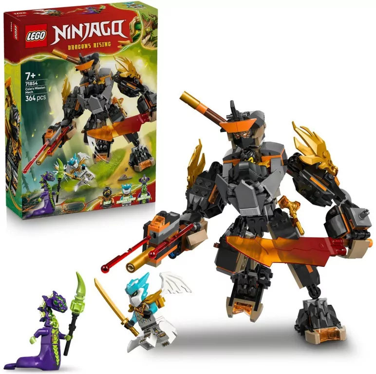 LEGO® Ninjago. Mech specjalny Cole'a i Zane 71854 - tantis.pl