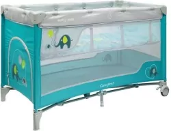 Łóżeczko turystyczne dwupoziomowe Słonie