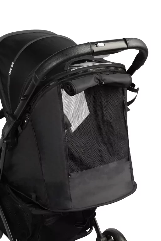 Caretero Trail wózek spacerowy black - tantis.pl