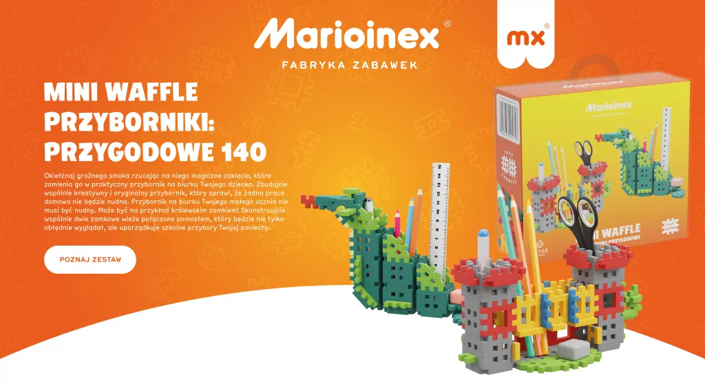 Mini Waffle Przyborniki. Przygodowe - tantis.pl