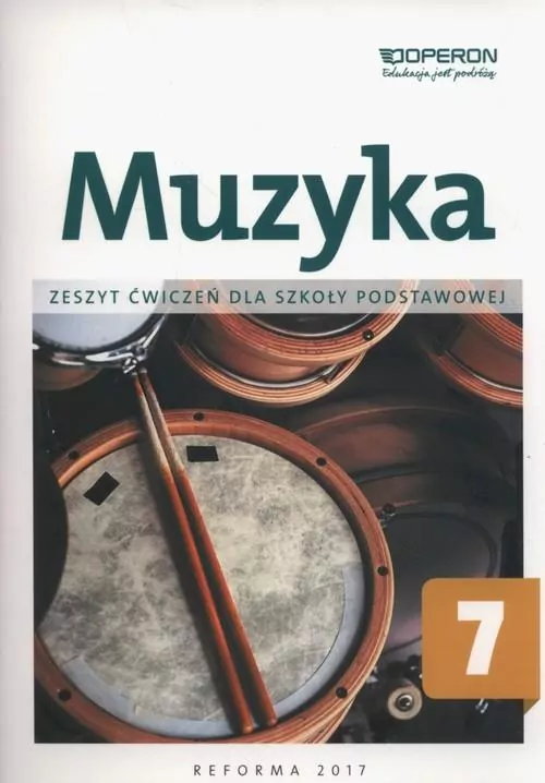 Muzyka SP 7 Zeszyt ćwiczeń OPERON - tantis.pl