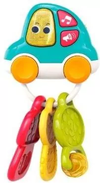 Auto z kluczykami światło dźwięk