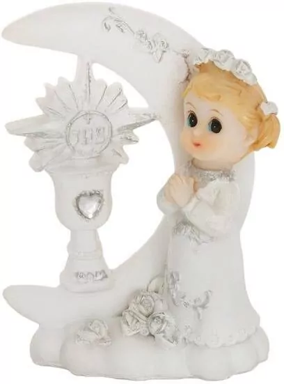 Figurka komunijna Dziewczynka 9cm - tantis.pl