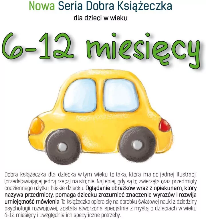 Nowa Seria Dobra Książeczka. 6-12 miesięcy - tantis.pl