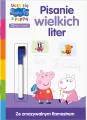 Peppa Pig. Pisanie wielkich liter Uczę się z Peppą. Zadania do ścierania cz. 1 - tantis.pl