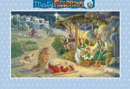 Puzzle 15. Mały Pielgrzym. Szopka Bożonarodzeniowa - tantis.pl