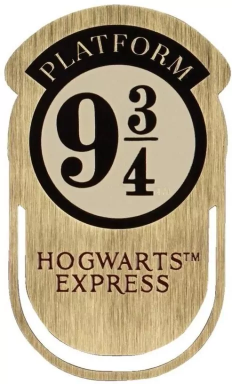 Harry Potter Zakładka metalowa Peron 9 i 3/4 - tantis.pl