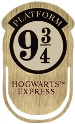 Harry Potter Zakładka metalowa Peron 9 i 3/4