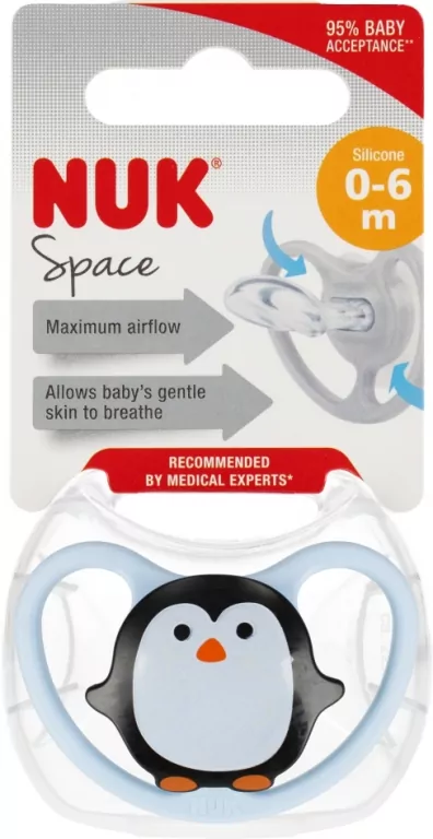 Smoczek 0-6m Space NUK - tantis.pl