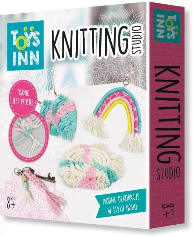 Zestaw kolorowe Makramy. ToysInn - tantis.pl