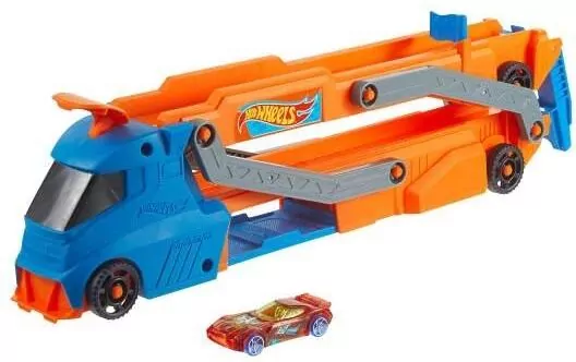Hot Wheels Miejski transporter + auto - tantis.pl