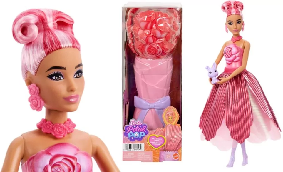 Barbie Flower Reveal Lalka Kwiatowa niespodzianka - tantis.pl