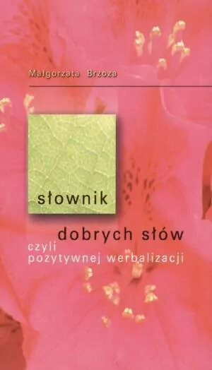 Słownik dobrych słów, czyli pozytywnej werbalizacji - tantis.pl