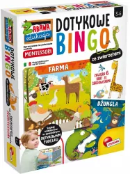 Dotykowe bingo. Farma ze zwierzętami. Montessori