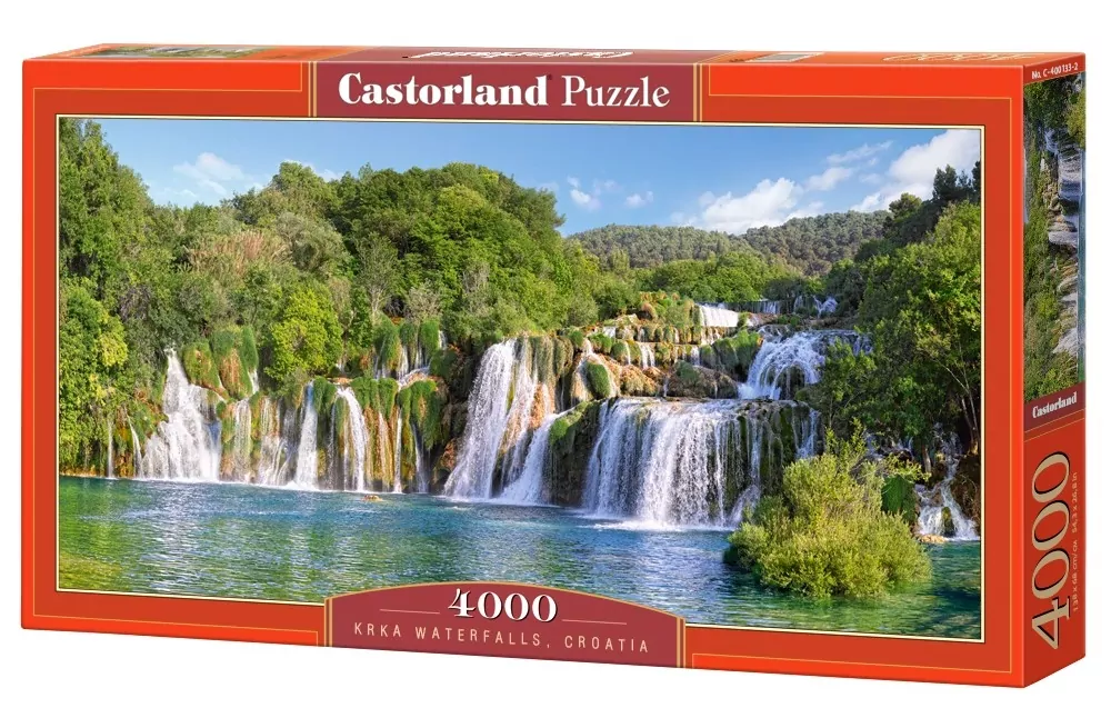 Puzzle 4000 Wodospady Krka - Chorwacja 400133 - tantis.pl