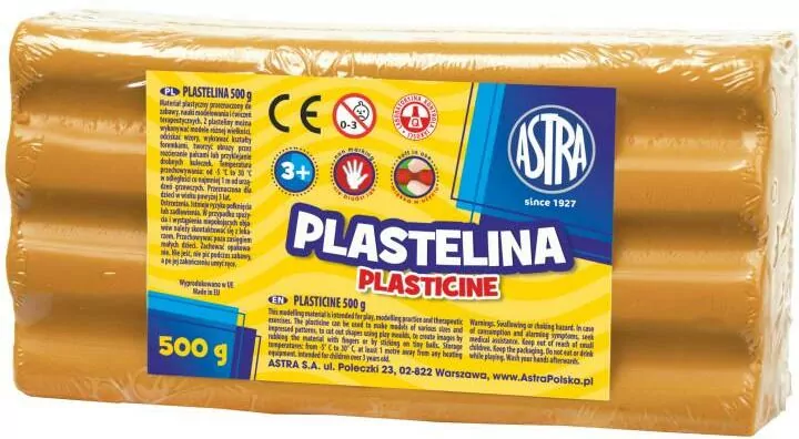 PLASTELINA 0.5KG POM AST FOL/1/26 - tantis.pl