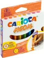 Kredki świecowe maxi neon 8 kolorów CARIOCA - tantis.pl