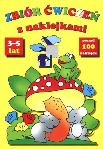 Zbiór Ćwiczeń Z Naklejkami 3-5 Lat - tantis.pl