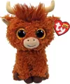 Boos Alfie - brązowa krowa wysokogórska 15cm - tantis.pl