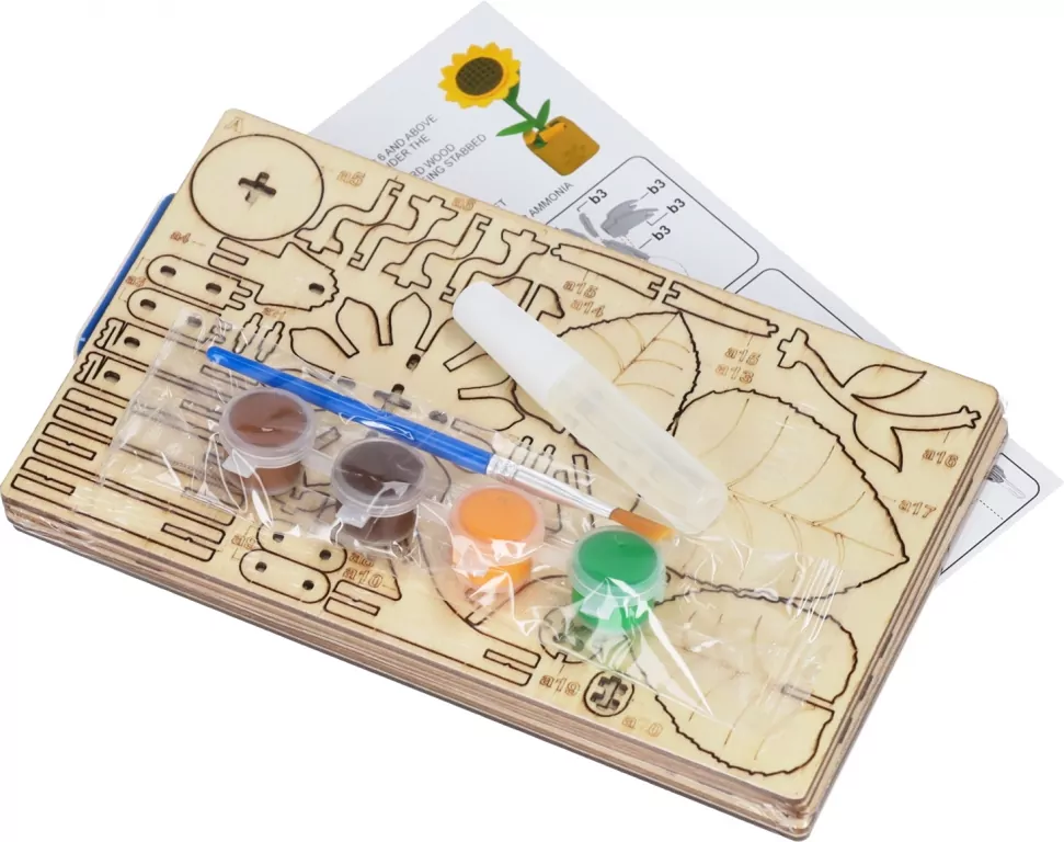 ZEST KREAT PUZZLE DREW 3D SLONECZ 17X24 MC12/144 - tantis.pl
