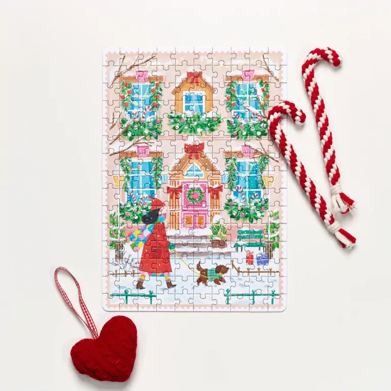 CzuCzu. Puzzlove. Zimowy spacer 150 el. - tantis.pl