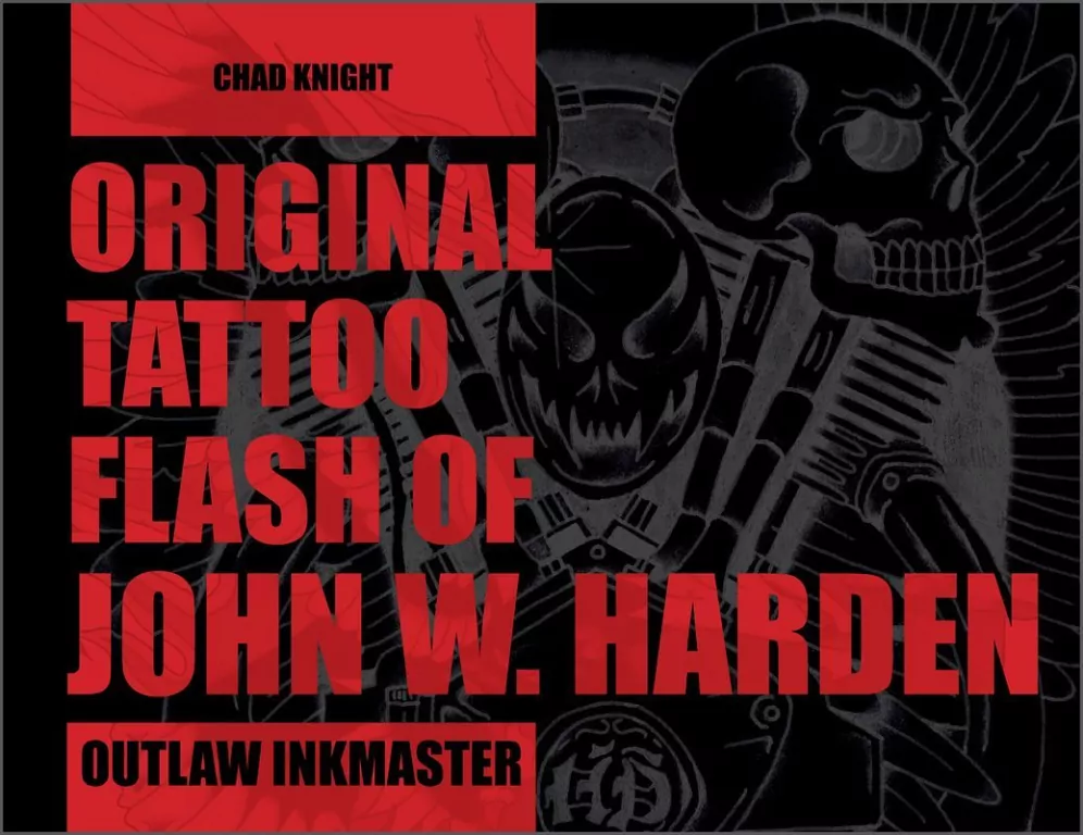 Original Tattoo Flash of John W. Harden wer. angielska - tantis.pl
