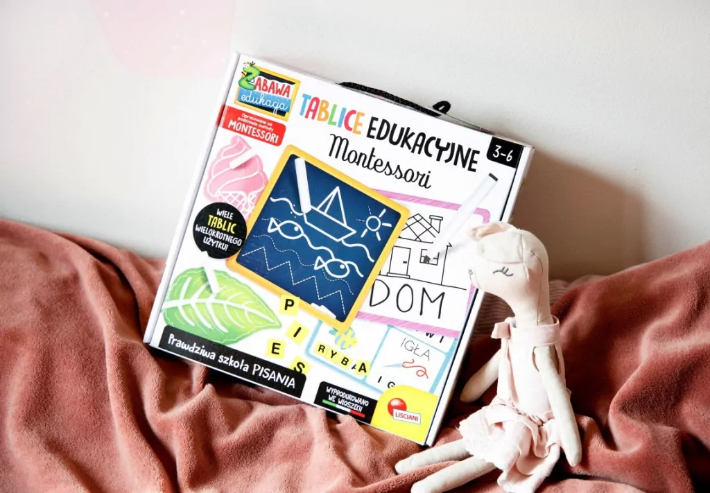 Montessori. Tablice edukacyjne - tantis.pl