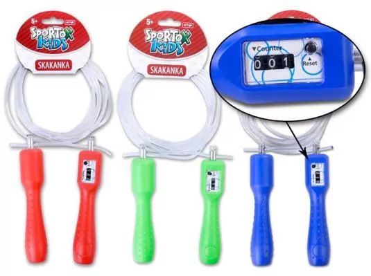 Skakanka z licznikiem Sportox Kids - tantis.pl