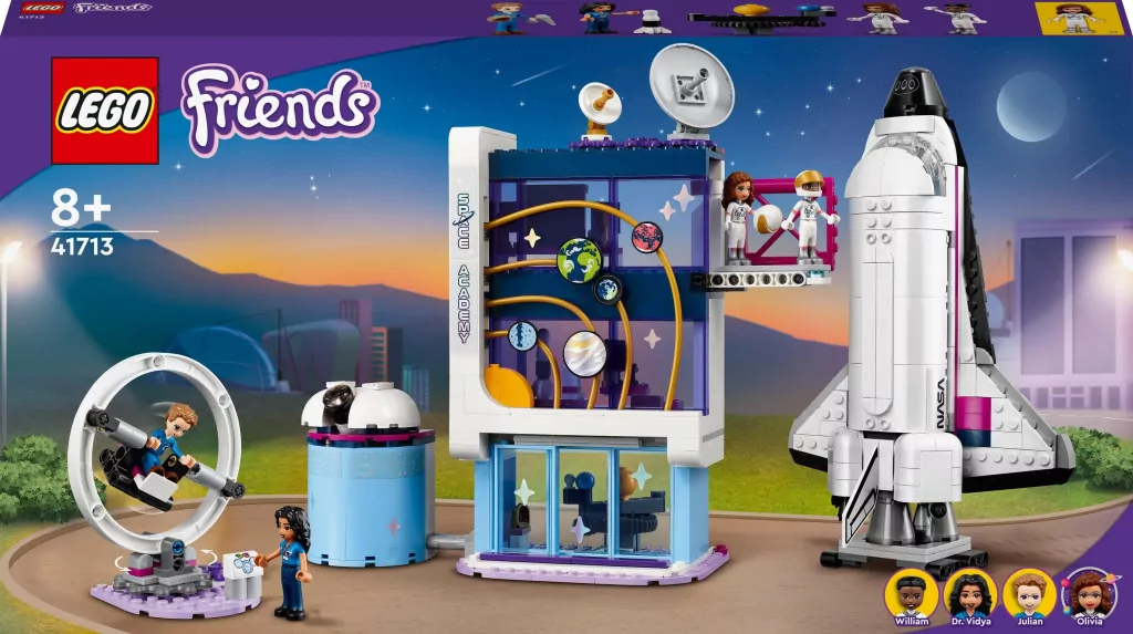 LEGO Friends. Kosmiczna akademia Olivii. 41713 - tantis.pl