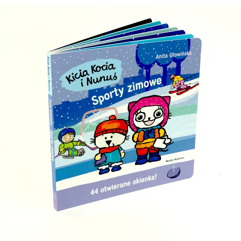 Sporty zimowe. Kicia Kocia i Nunuś - tantis.pl