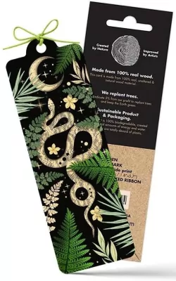 Zakładka drewniana Kosmiczny rok zielony