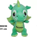 Smok Kraków ciemny zielony 31cm - tantis.pl