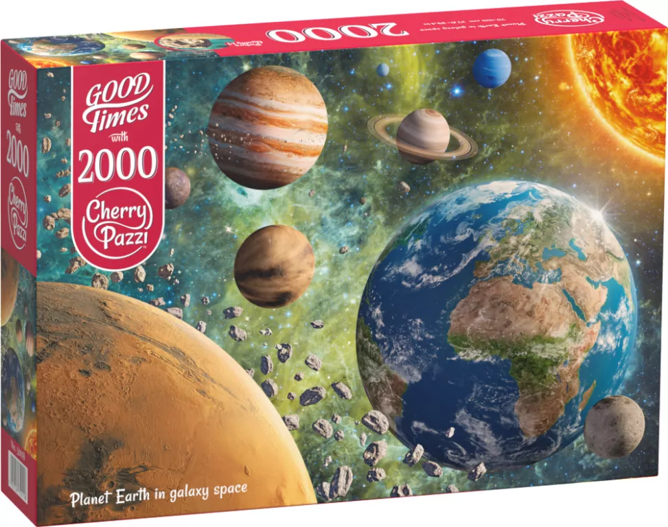 Puzzle 2000. CherryPazzi. Planet Earth in Galaxy. 50118 - tantis.pl